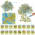 Puzzle edukacyjne układanka Mapa Europy 212 elementów 7+ CASTORLAND