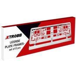 Xtrobb Ramka pod tablice rejestracyjną 2szt. Xtrobb 22048