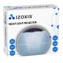 Izoxis Lampka nocna z projektorem- niebieska LP16858